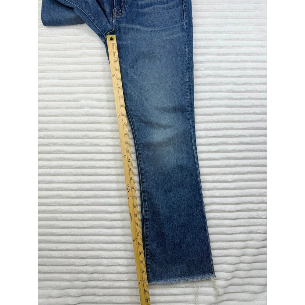 Mother SUPERIOR Hustler Flood Fray size 28 Beer Me Ankle Jeans - Picture 9 of 16